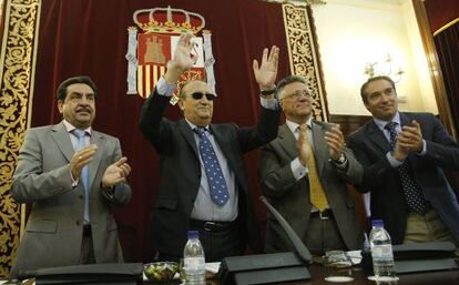 Carlos Fabra, durante su último pleno al frente de la Diputación de Castellón.