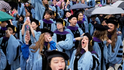 Ceremonia de graduación en Columbia, el pasado 21 de mayo.