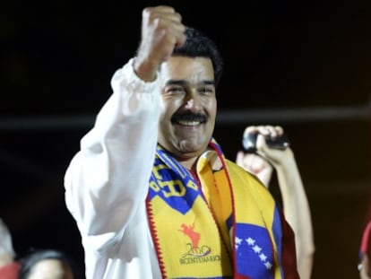 Maduro, a noite eleitoral.