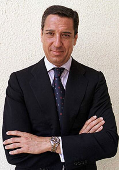 Eduardo Zaplana, ministro de Trabajo.