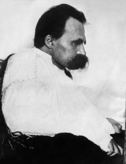 El filósofo Friedrich Nietzsche, en una fotografía de 1885. 