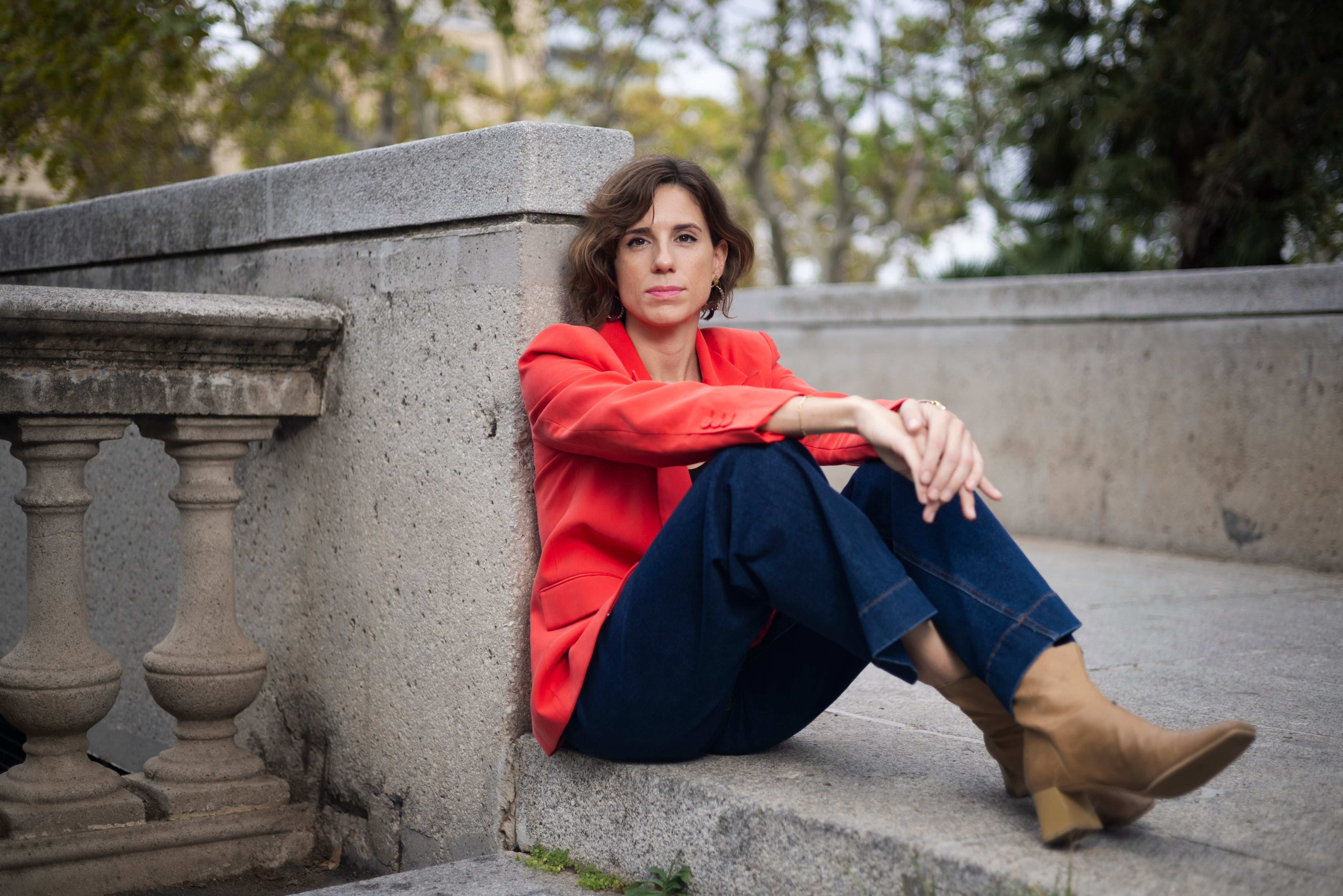 Vânia de la Fuente-Nuñez, este viernes en Barcelona.