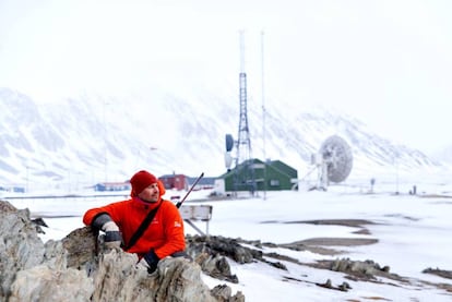 Isfjord Radio, una antigua estación meteorológica en Spitsbergen convertida en hotel.