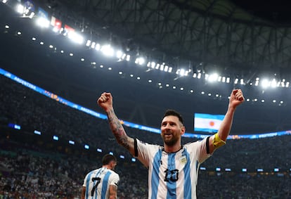 Messi en la copa mundial de futbol