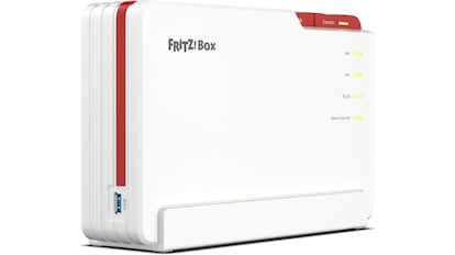 El router Fritz!Box 5690 Pro destacó por su mayor velocidad en las pruebas de uso.