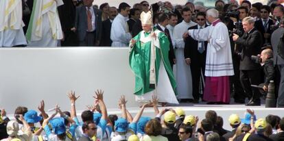 Viaje a Valencia del papa Benedicto XVI en 2006