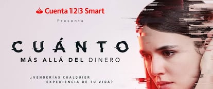 Adriana Ugarte, protagonista del cortometraje de Banco Santander.