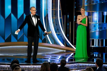 Tom Hanks y Charlize Theron