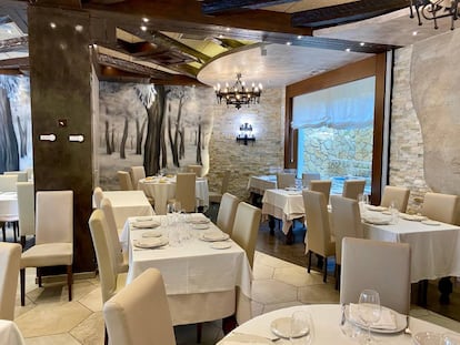 Restaurante asador La Brasería, en Cuéllar.