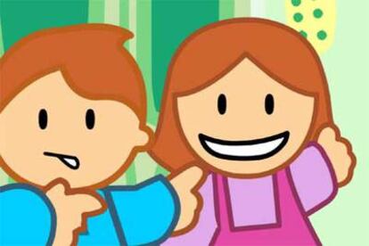 Quique y Carlota son los protagonistas de los microespacios de animación.