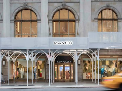 La nueva tienda de Mango en la Quinta Avenida.