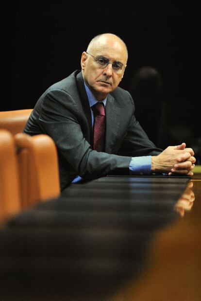 Rodolfo Ares, en una sala del Parlamento vasco.