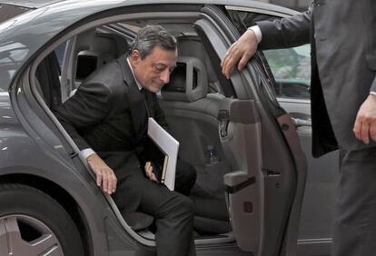 El presidente del BCE, Mario Draghi