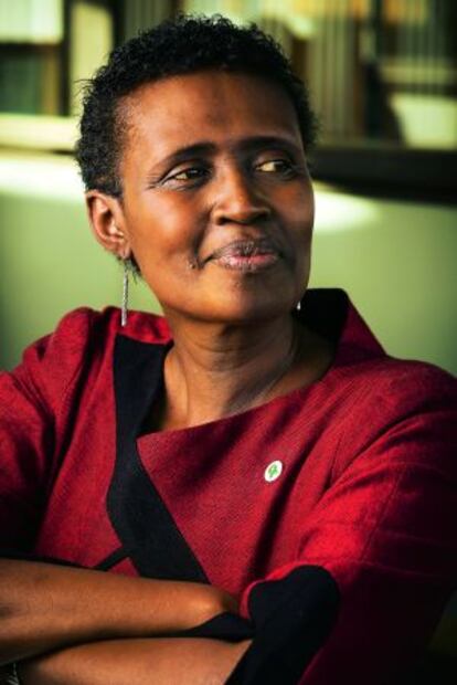 Winnie Byanyima, ugandesa, de 55 años, es directora ejecutiva de Oxfam.