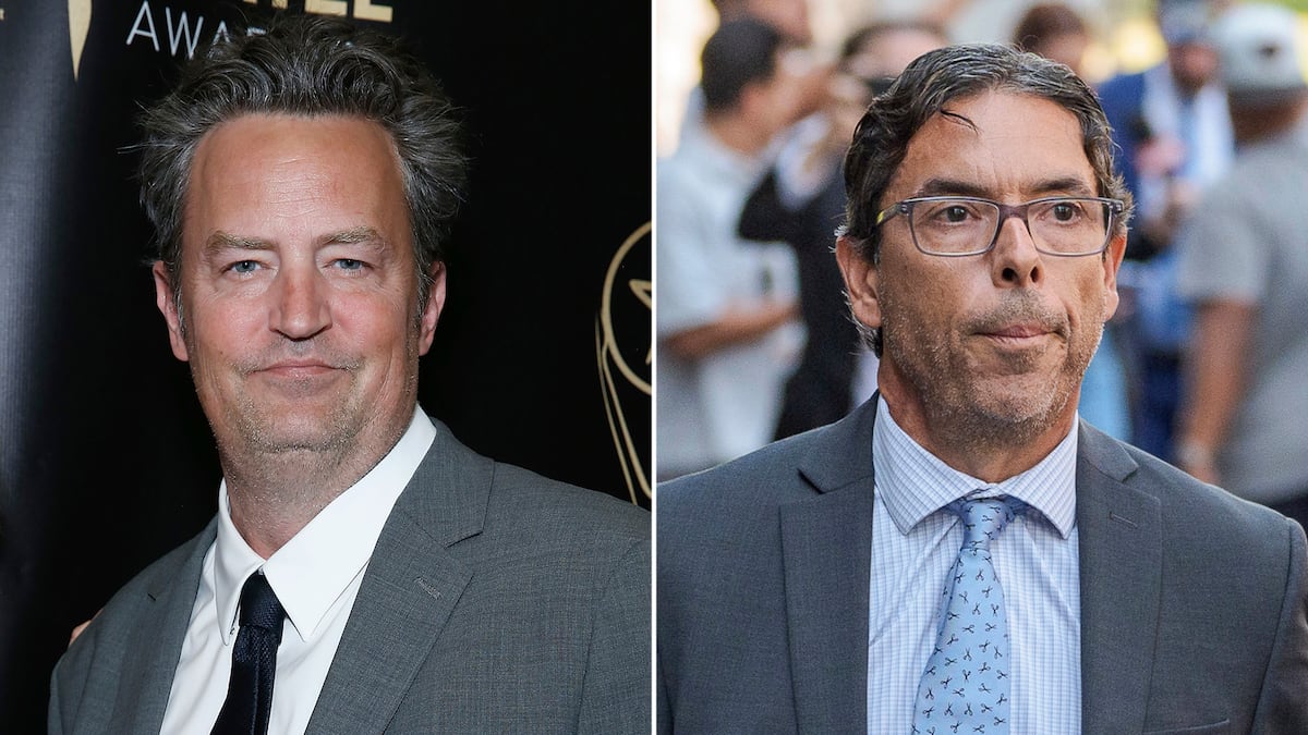 El médico que le proporcionó la ketamina a Matthew Perry, sentenciado a ocho meses de arresto domiciliario