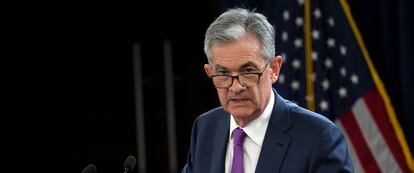 Jerome Powell, presidente de la Fed estadounidense