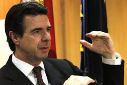 El ministro de Industria, Jos Manuel Soria, en declaraciones a EFE. EFE/Archivo