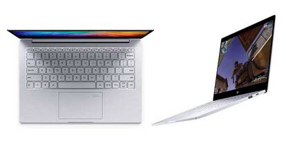 El Xiaomi Mi Notebook cuenta con el lector de huellas en la parte superior derecha del trackpad