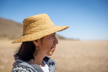 Dayana Blanco, líder indígena aymara.