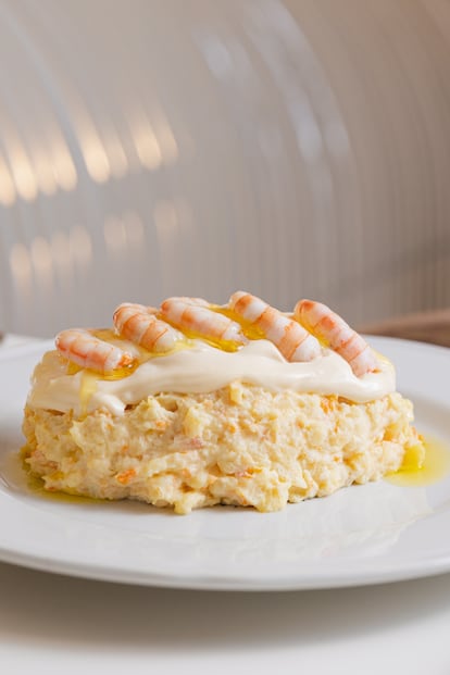 Ensaladilla de Mareantes, en una foto proporcionada por el restaurante.