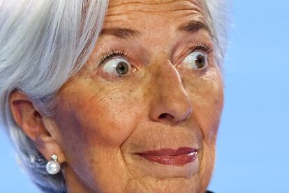 Christine Lagarde, presidenta del BCE.