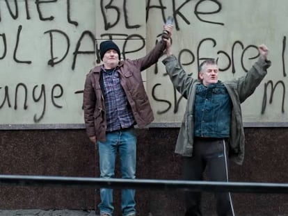 Fotograma de "Jo Daniel Blake" que li va valer la Palma d'Or a Ken Loach.