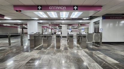 Así lucen las instalaciones de la línea 1 después de su remodelación, el 22 de abril de 2025.