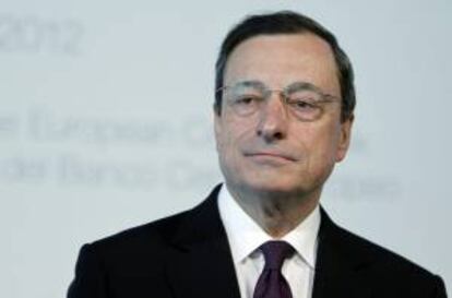 El presidente del Banco Central Europeo (BCE), Mario Draghi. EFE/Archivo