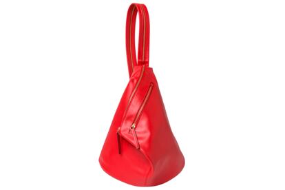 Bolso Jane Rojo de La Portegna (260 €).