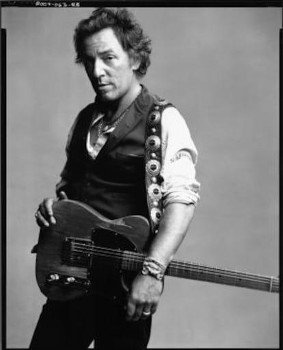 Bruce Springsteen, fotografiado en 2009 para la gira de su álbum 'Working on a Dream'.