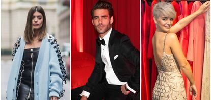 Aida Domenech, Jon Kortajarena y Laura Escanes.