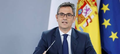Félix Bolaños, ministro de la Presidencia y Justicia EFE 