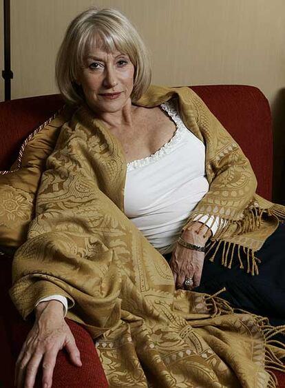 La actriz ganadora de un <i>oscar </i>Helen Mirren.