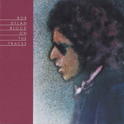 Portada del disco ‘Blood on the Tracks’, de Bob Dylan. 