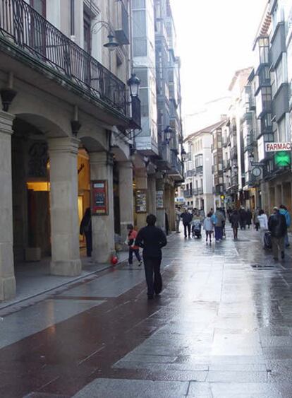 Calle del centro histórico de Soria