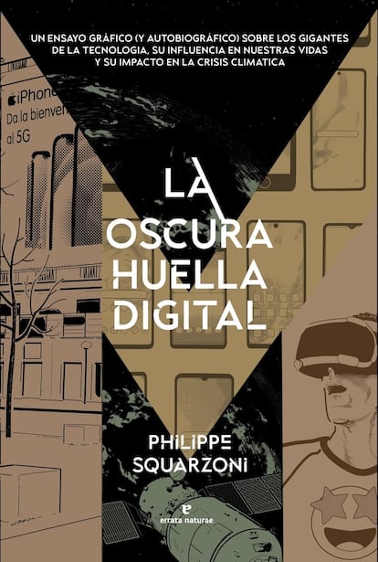 Portada de 'La oscura huella digital', de Philippe Squarzoni.