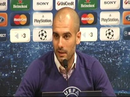 Guardiola: "Mi 'feeling' es de una felicidad enorme, de un placer indescriptible"