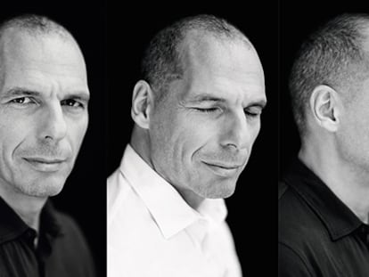 Varoufakis, fotografiado en su casa de Atenas para el número de enero de ICON.