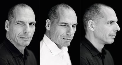 Varoufakis, fotografiado en su casa de Atenas para el número de enero de ICON.