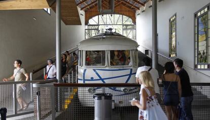 Funicular del Tibidabo de Barcelona.