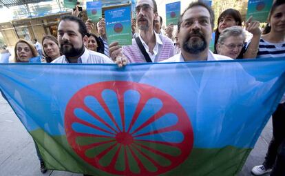 Acto en San Sebastián con motivo del Día del Pueblo Gitano