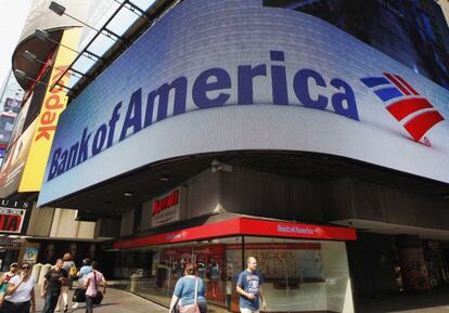 Oficina de Bank of America en Times Square (Nueva York)