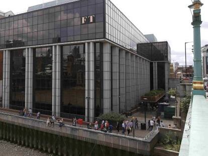 Sede del Financial Times en Londres.