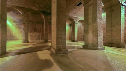 Antic dipòsit d'aigües de Lleida.