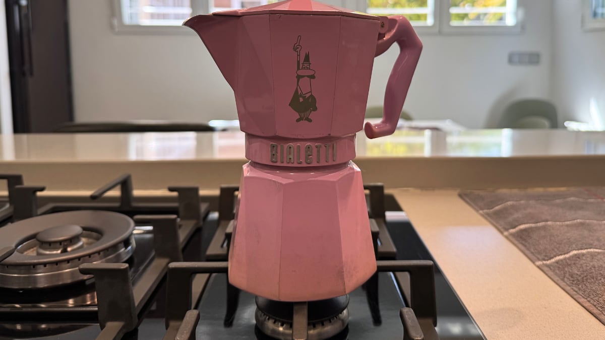 Cafetera italiana para seis tazas de Bialetti.