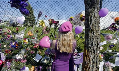 Uno de los múltiples homenajes rendidos a Prince tras su muerte.