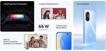 Características del Huawei Nova 9 SE