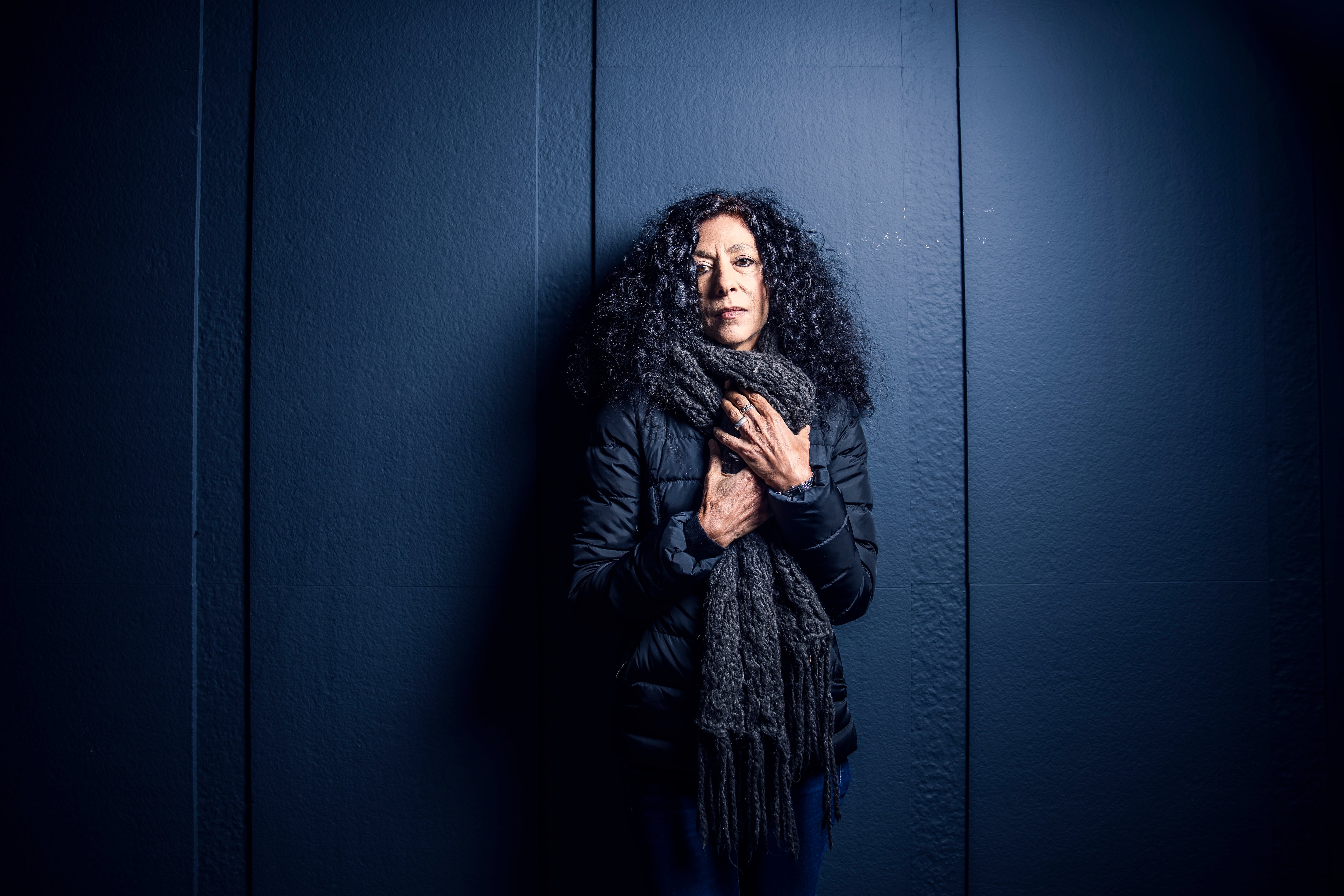 La escritora Leila Guerriero, en el barrio de Las Letras, en Madrid.