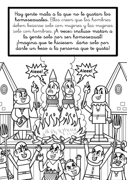 A page from 'Baby Jesus does not hate sissies', by Don Julio, published by Fandogamia.