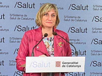La consellera de Salut de la Generalitat, Alba Vergés. 